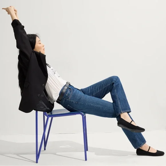 Rothy's Black Knit Flats - Picture 2 of 5